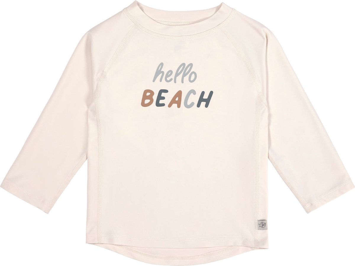 Lässig Zwemshirt Rashguard Lange Mouw Splash & Fun Hello Beach milky, 25-36 mnd. Maat 98