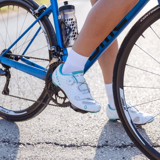 GripGrab - Lightweight SL Korte Performance Zomer Fietssokken 1 Paar Coolmax Wielersport Sokken Low Cut - Wit - Unisex - Maat L (44-47) van Gripgrab — afbeelding 3