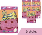 Scrub Mommy - Dubbelzijdig Krasvrij - 4 stuks - Voordeelverpakking