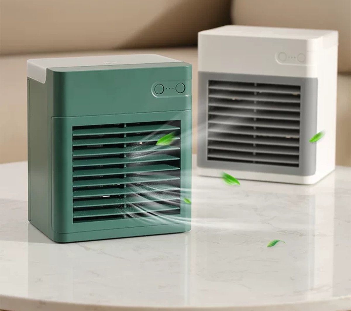 ProCare Oplaadbare Desk Water Ice Water Air Cooler Fan Draagbare