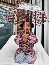 Regenjas + Paraplu kind set - Met capuchon - Lichtgewicht