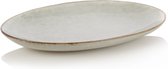 Broste Copenhagen Nordic Sand servies - ovale schaal 22 cm - plate oval S