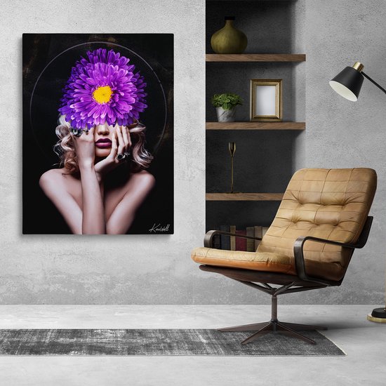 Luxe Canvas Schilderij Decoy | 100x150 | Woonkamer | Slaapkamer | Kantoor | Muziek | Design | Art | Modern | ** 2CM DIK! **