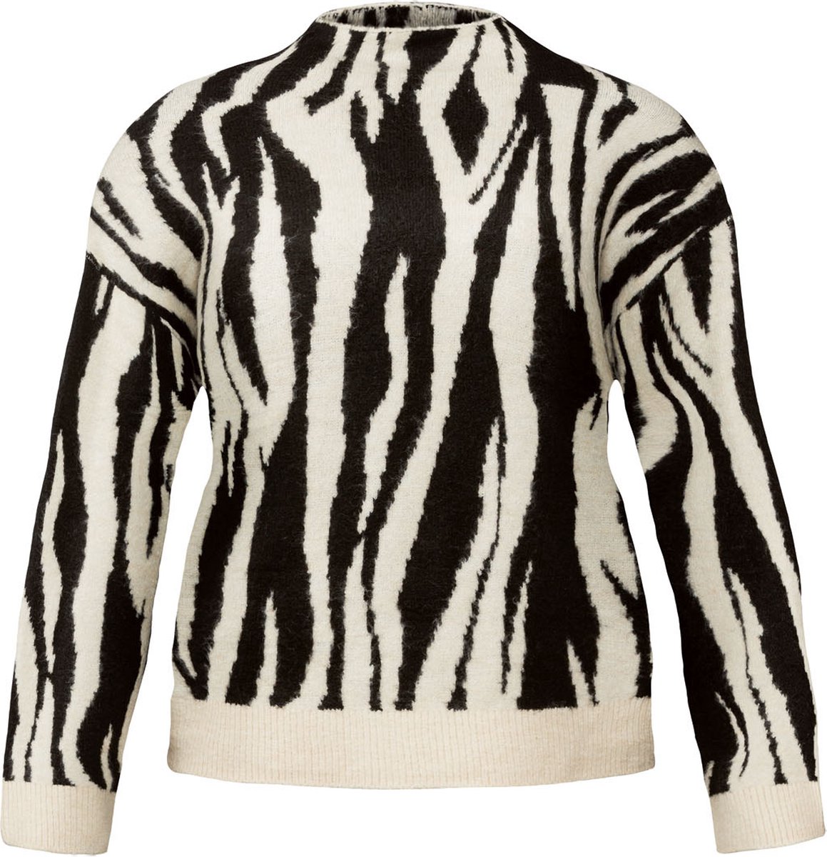 Esmara Dames Trui - Zebra - XS (32/34) - Kenmerk: met boorden - Aangenaam zachte kwaliteit - Casual gesneden - Optimale pasvorm dankzij elastaan
