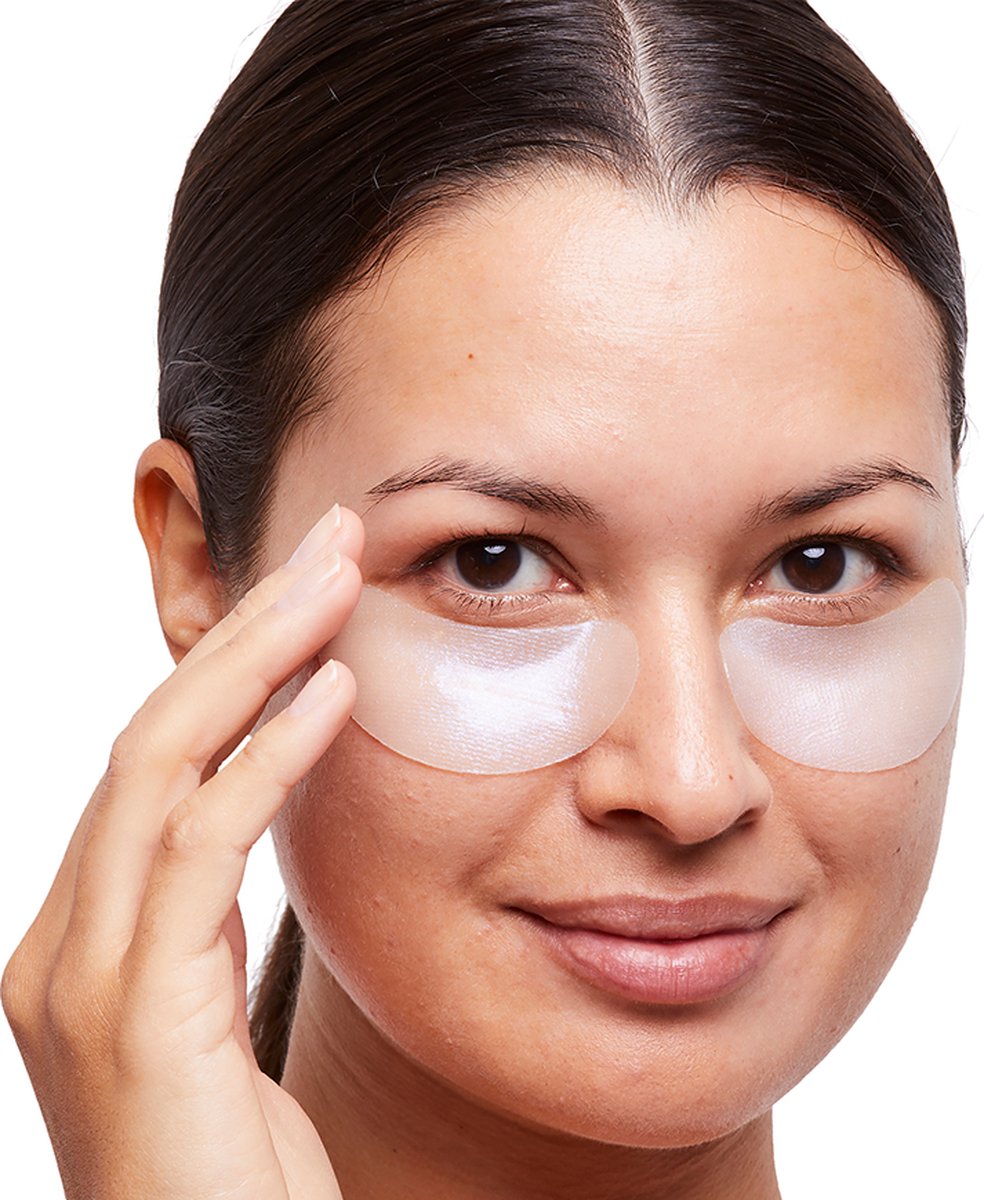 4 Pack 111SKIN Rose Gold Illuminating Hydrogel Eye Masks – 0.2 Fl Oz Each, Single Use, Anti-Fatigue