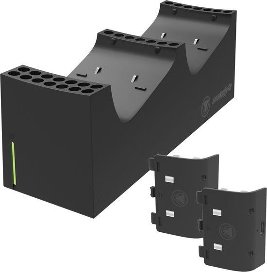 Snakebyte Twin Charge SX - Oplaadstation - Xbox Series X - Zwart | bol.com