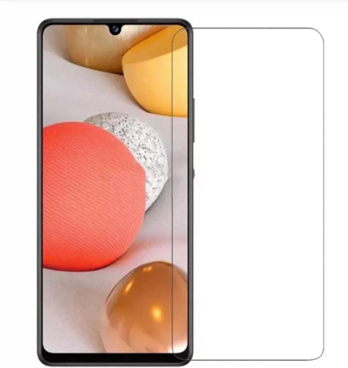 NLB Glass screen protector - Samsung Galaxy A72 4G / A72 5G - Tempered Glass - Glas plaatje