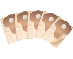 Scheppach - Papierstofzuigerzakken - 20L - 5 stuks - Compatibel met NTS16, NTS20