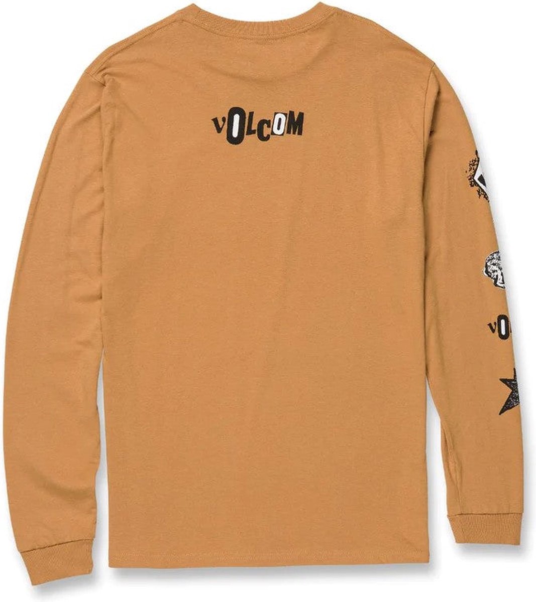 Volcom Heritage Long Sleeve T-shirt - Honey Gold
