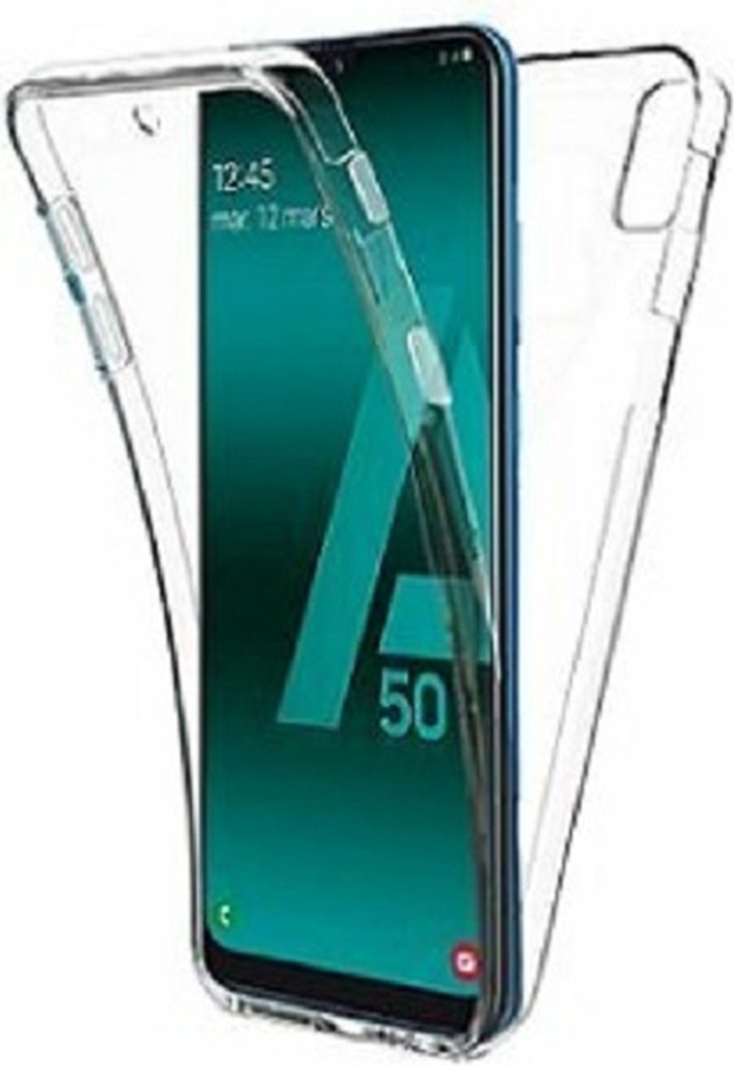Samsung A41 Hoesje TPU Siliconen Transparant Full Cover