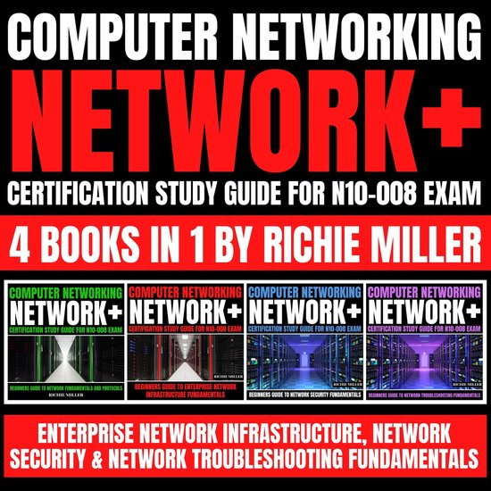 Foto: Computer networking network certification study guide for n10 008 exam 4 books in 1