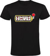 Shit Casino Machine Heren T-shirt | gokken | kaarten | casino | jackpot | Zwart