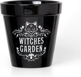 Alchemy - Witches Garden Plantenpot - Zwart/Wit