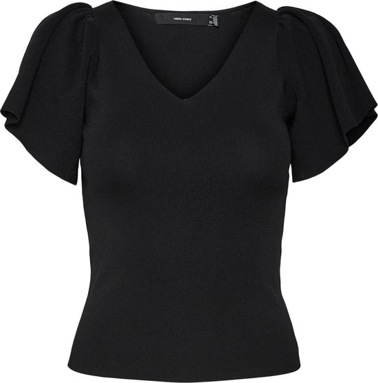 VERO MODA VMGINNY SS V-NECK PULLOVER NOOS Dames Trui - Maat M