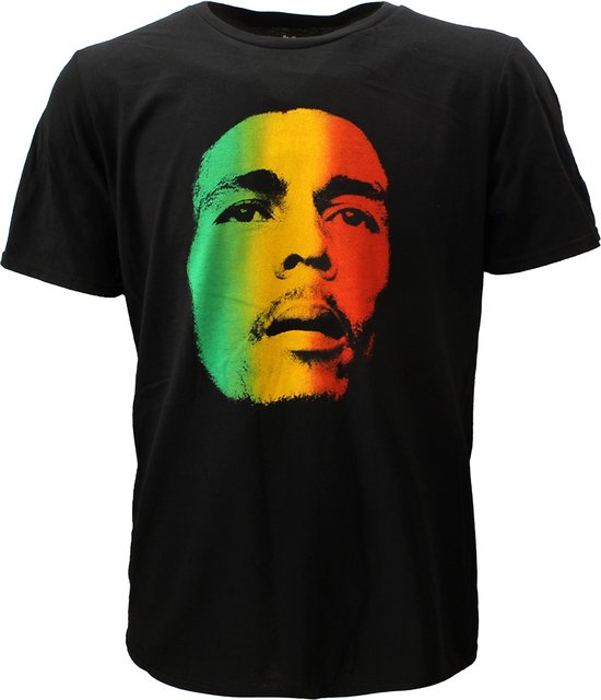 Bob Marley Face T-Shirt - Officiële Merchandise