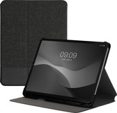 kwmobile hoes geschikt voor Apple iPad Pro 11" - (2022) / (2021) - Slanke tablethoes met standaard - Tablet cover in antraciet / zwart