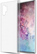 Coque Cadorabo pour Samsung Galaxy NOTE 10 PLUS en COMPLÈTEMENT TRANSPARENT - Coque de protection en silicone TPU souple