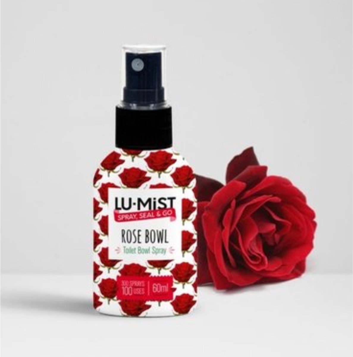 LuMist Air Deodoriser Spray Rozen Bouquet - 60 ml - Voor 100 Sprays Rozengeur