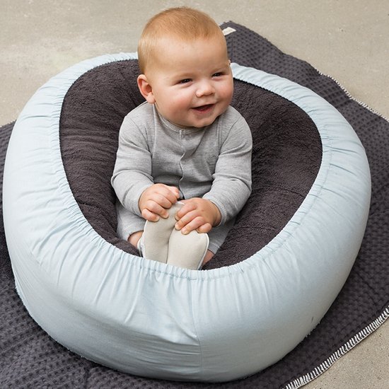 Housse de coussin d'allaitement Form-Fix - Housse pour Sit Fix XL - 100% coton et tissu éponge confortable - Menthe