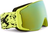 Outtrek Goggle / Ski bril met geel spiegelglas - Kids