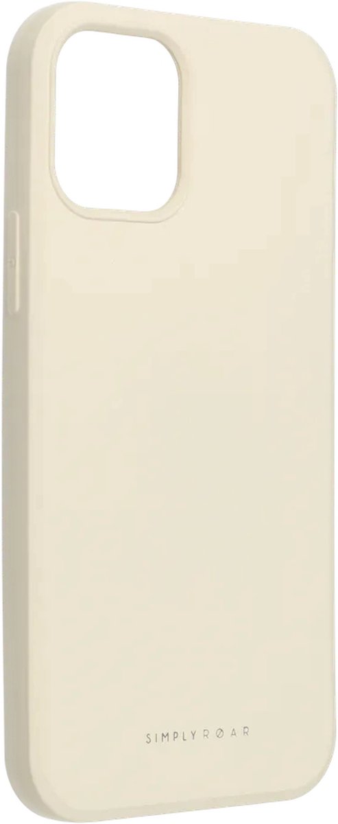 Roar Space Siliconen Back Cover hoesje iPhone 14 Pro Max - Aqua White