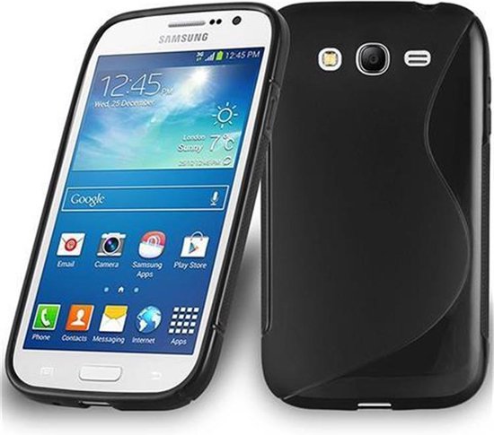 Coque Cadorabo pour Samsung Galaxy GRAND 3 en OXYDE NOIR - Housse de protection en silicone TPU flexible Case Cover