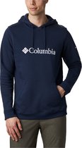 Columbia CSC Basic Logo II Hoodie 1681664468, Homme, Bleu marine, Pull de sport décontracté, Taille: M EU