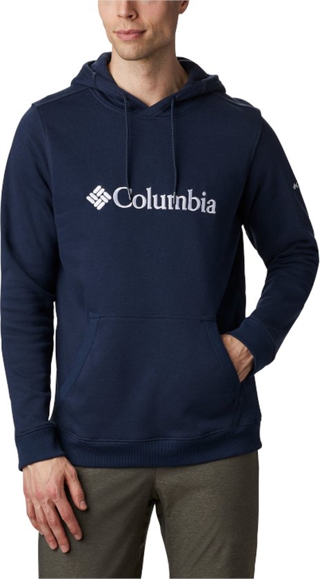 Columbia CSC Basic Logo II Hoodie 1681664468, Mannen, Marineblauw, Sporttrui casual, maat: EU