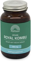 Mattisson - Royal Kombu 800 mg - Bruinwier - Rijk aan Jodium - Voedingssupplement - 60 Capsules