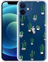 Geschikt voor Apple iPhone 12 Hoesje Cactus - Designed by Cazy