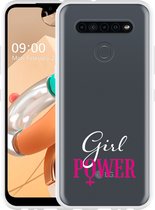 LG K41S Hoesje Girl Power - Designed by Cazy