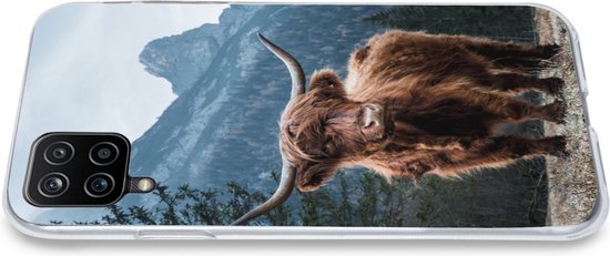 Coque Samsung Galaxy A12 - Scottish Highlander - Animaux - Paysage - Siliconen