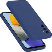 Cadorabo Hoesje geschikt voor Samsung Galaxy M23 5G in LIQUID BLAUW - Beschermhoes gemaakt van flexibel TPU silicone Case Cover