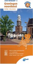 ANWB Fietskaart 4 - Fietskaart Groningen noordoost 1:66.666