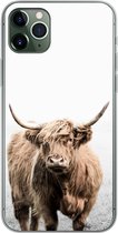 Coque iPhone 11 Pro Max - Highlander écossais - Fourrure - Vache - Siliconen