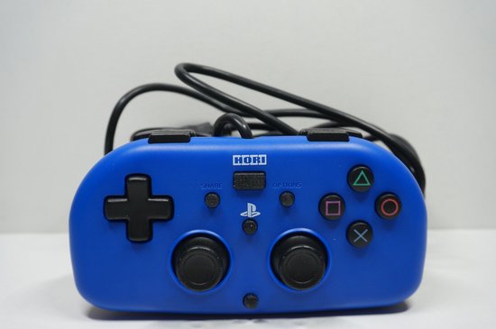Hori Wired Mini Controller - Blue (PS4) - Hori