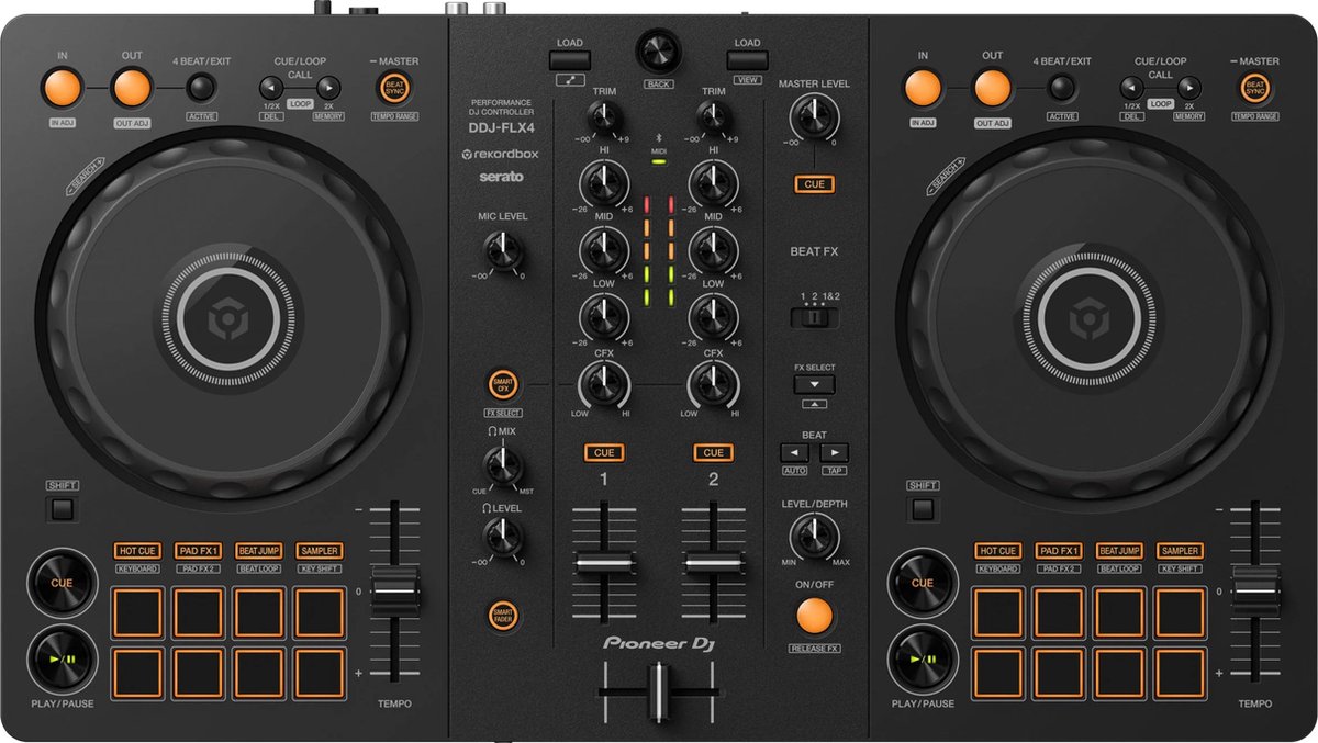 Pioneer DJ DDJ-FLX4 – 2-kanaals DJ-controller