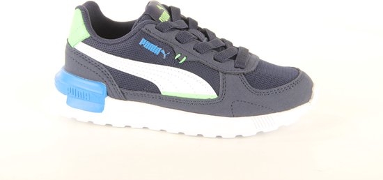 Puma Graviton Sneaker - Jongens - Blauw - Maat 28
