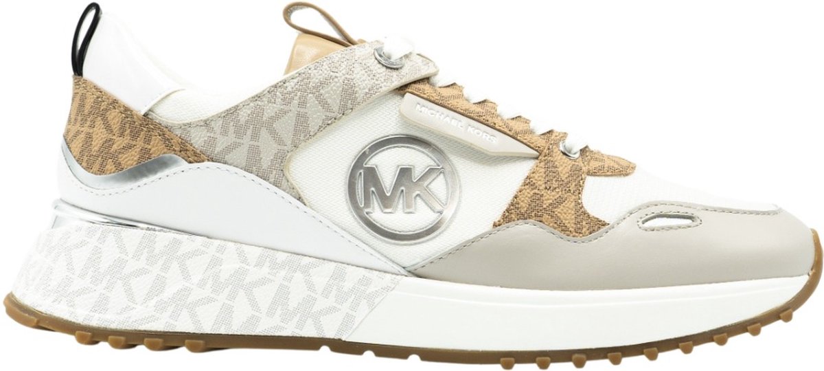 Michael Kors Theo Trainer Dames Sneaker - Camel Multi - Maat 40