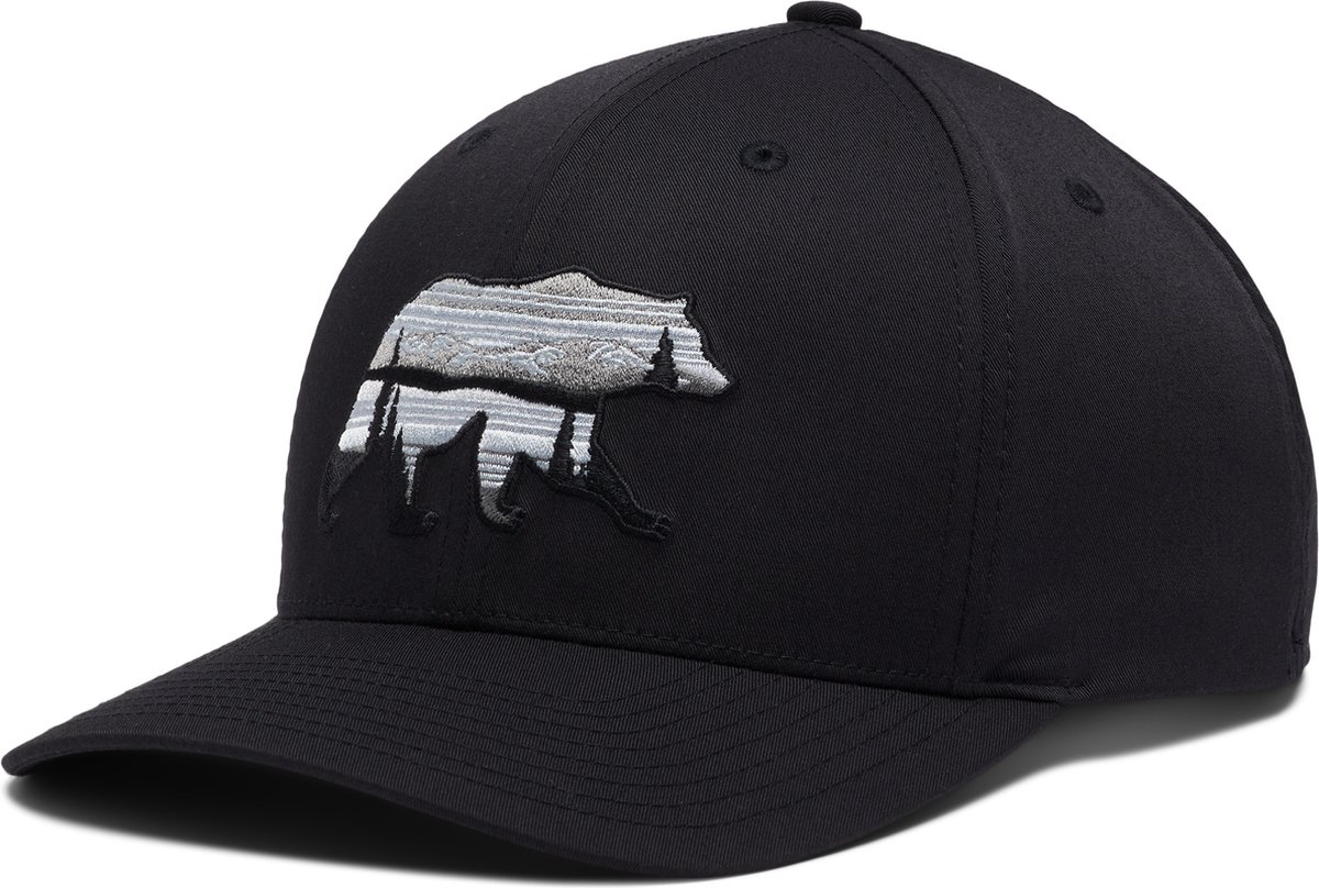 Columbia Lost Lager Pet Heren en Dames - Baseball Cap - Snapback Cap - Zwart - One Size