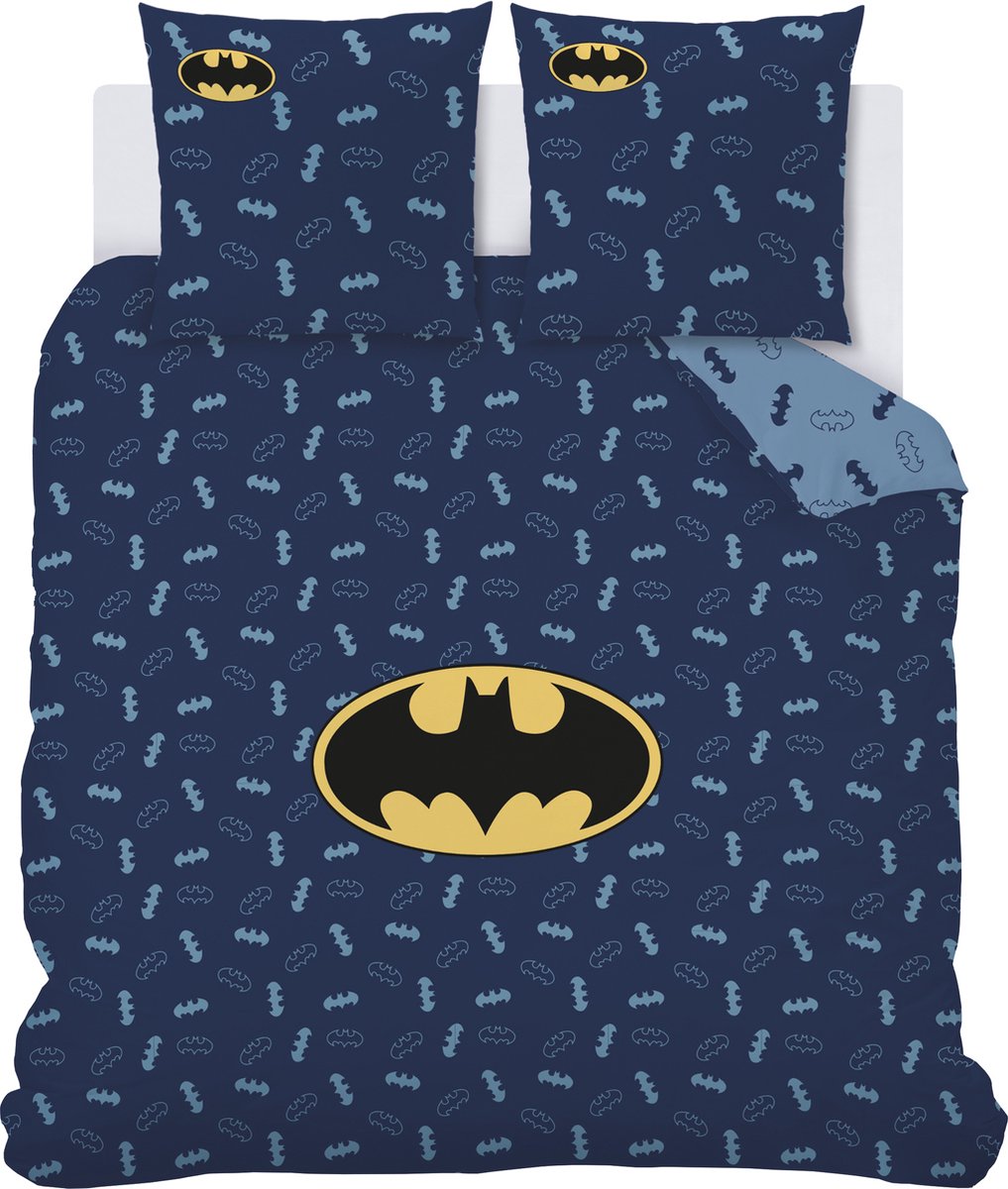 Batman Dekbedovertrek Iconic - Lits Jumeax - 240 x 220 cm - Katoen