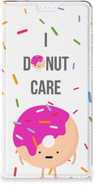 Bookcase met Quotes Geschikt voor Samsung Galaxy S23 Plus Smartphone Hoesje Cadeautjes voor Meisjes Donut