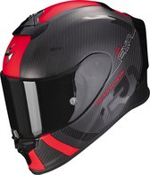 Scorpion Exo-R1 Evo Carbon Air Mg Matt Black-Red XS - Maat XS - Helm
