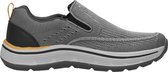 Skechers Relaxed Fit: Remaxed - Edlow Sportief - donkergrijs - Maat 41