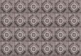 Fotobehang - Vlies Behang - Mozaïek - Patroon - Geometrisch - Ornament - 368 x 254 cm