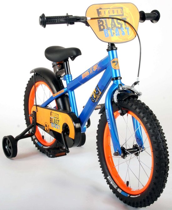 NERF Kinderfiets - Jongens - 16 inch - Satijn Blauw van Nerf — afbeelding 5