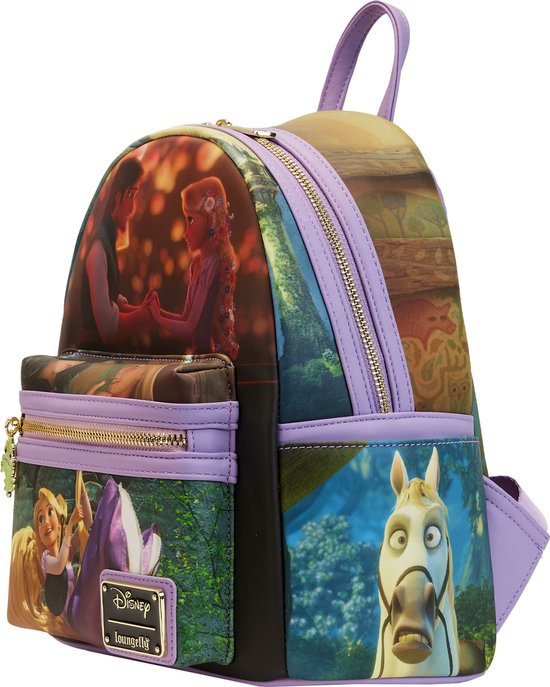 Loungefly Disney Tangled Rapunzel Princess Scene Mini Backpack
