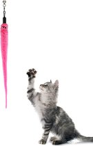 Katten speeltjes Katten Speelgoed Kattenspeeltjes Katten Hengel Worm Excl. Hengel – Roze