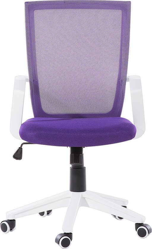 Beliani RELIEF - Chaise de bureau - violet - résille