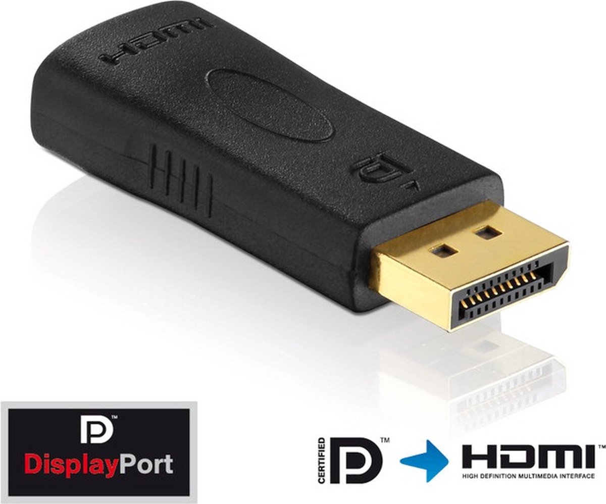 PureLink PureInstall PI150 DP HDMI Zwart